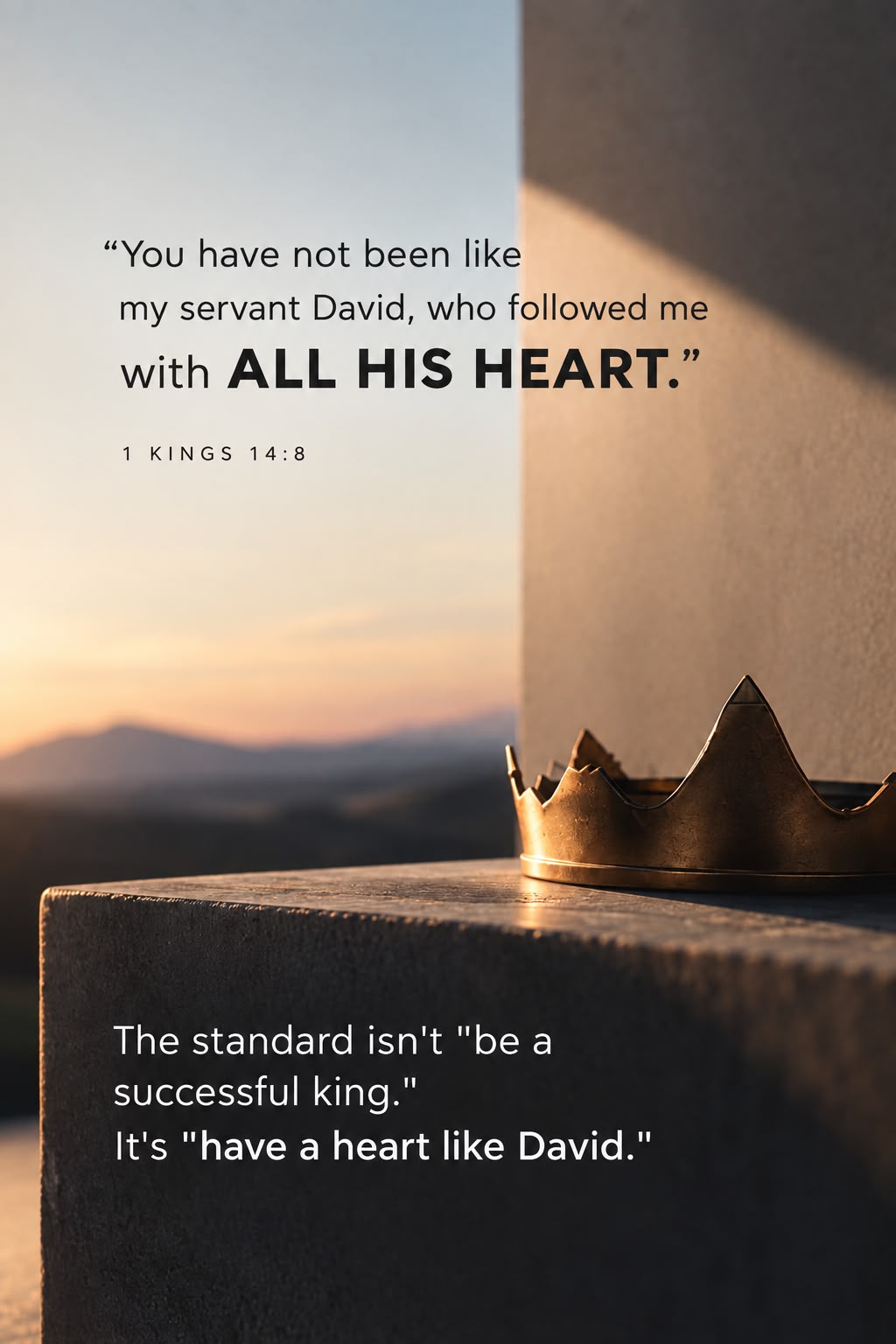 Rehoboam vs. David